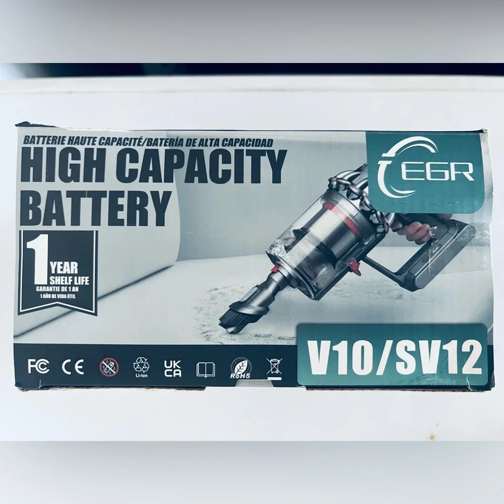 EGR High Capacity 6500mAh V10 Battery Replacement Compatible With Animal V10 New